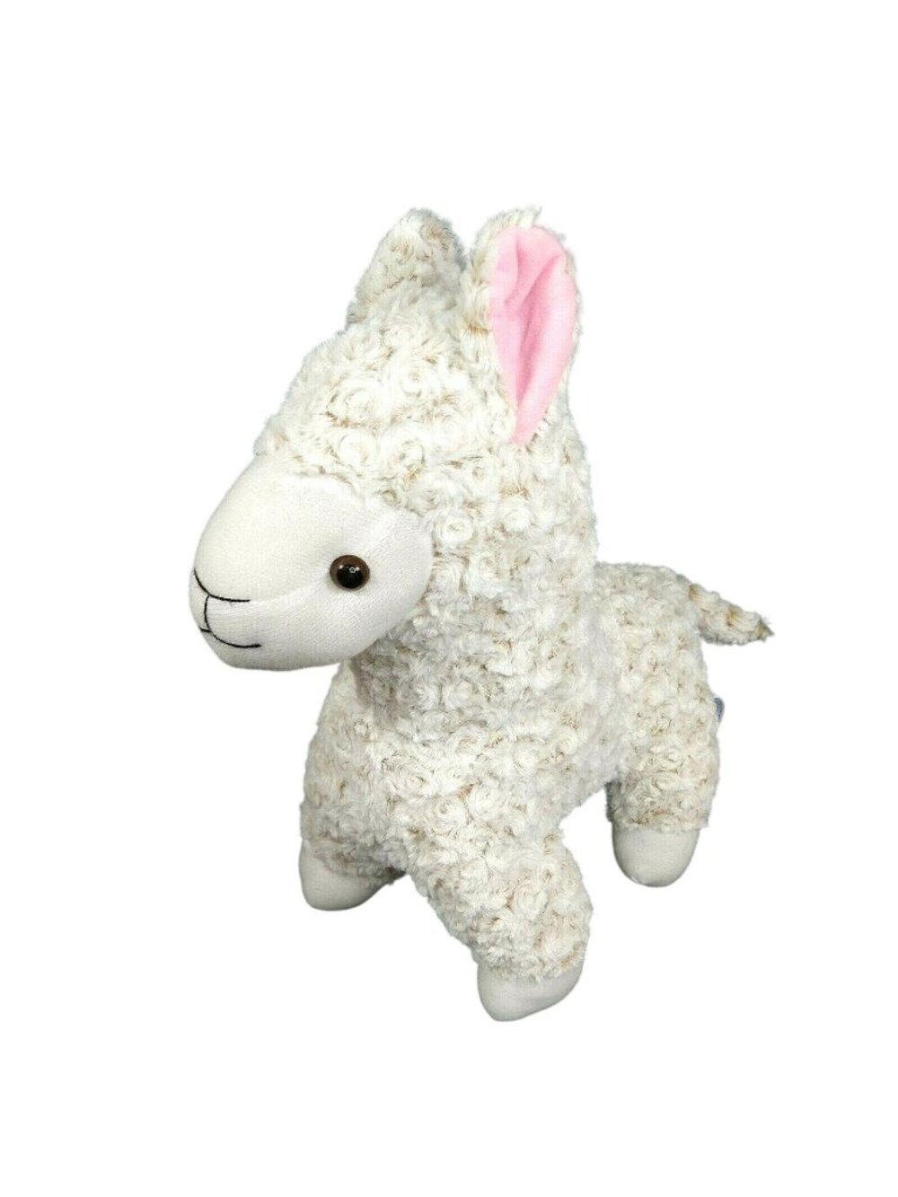 Calplush Lama Stuffed Plush Toy 2018 17 x 18 inch Beige Tan Age 3 and Up